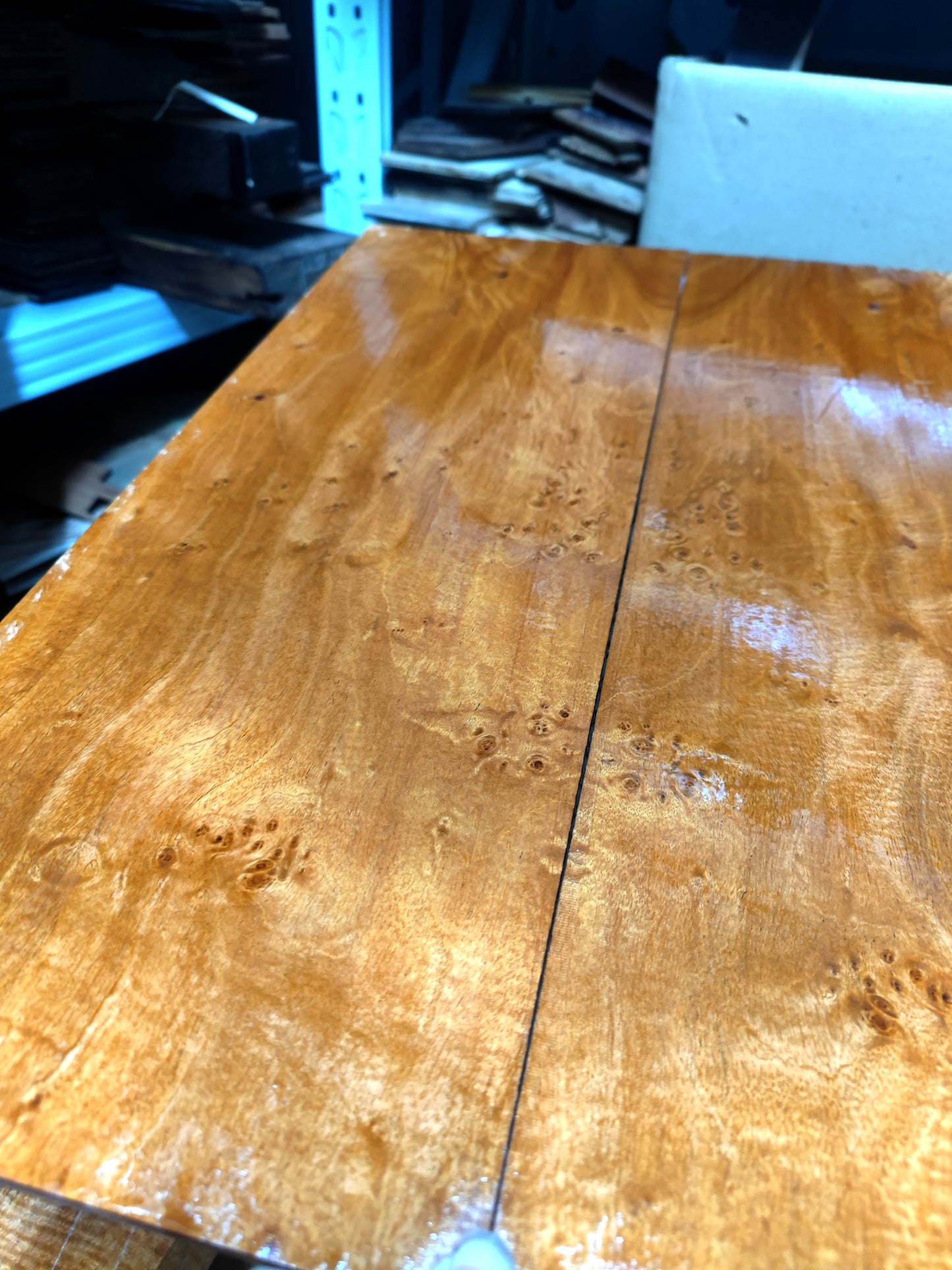 Cuban mahogany electric guitar Drop top