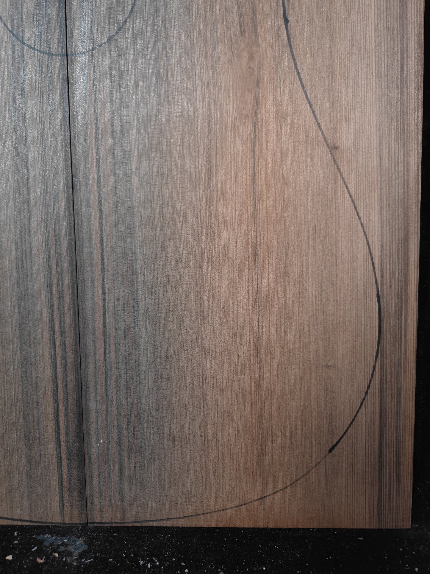 Darker sinker redwood guitar top set #1