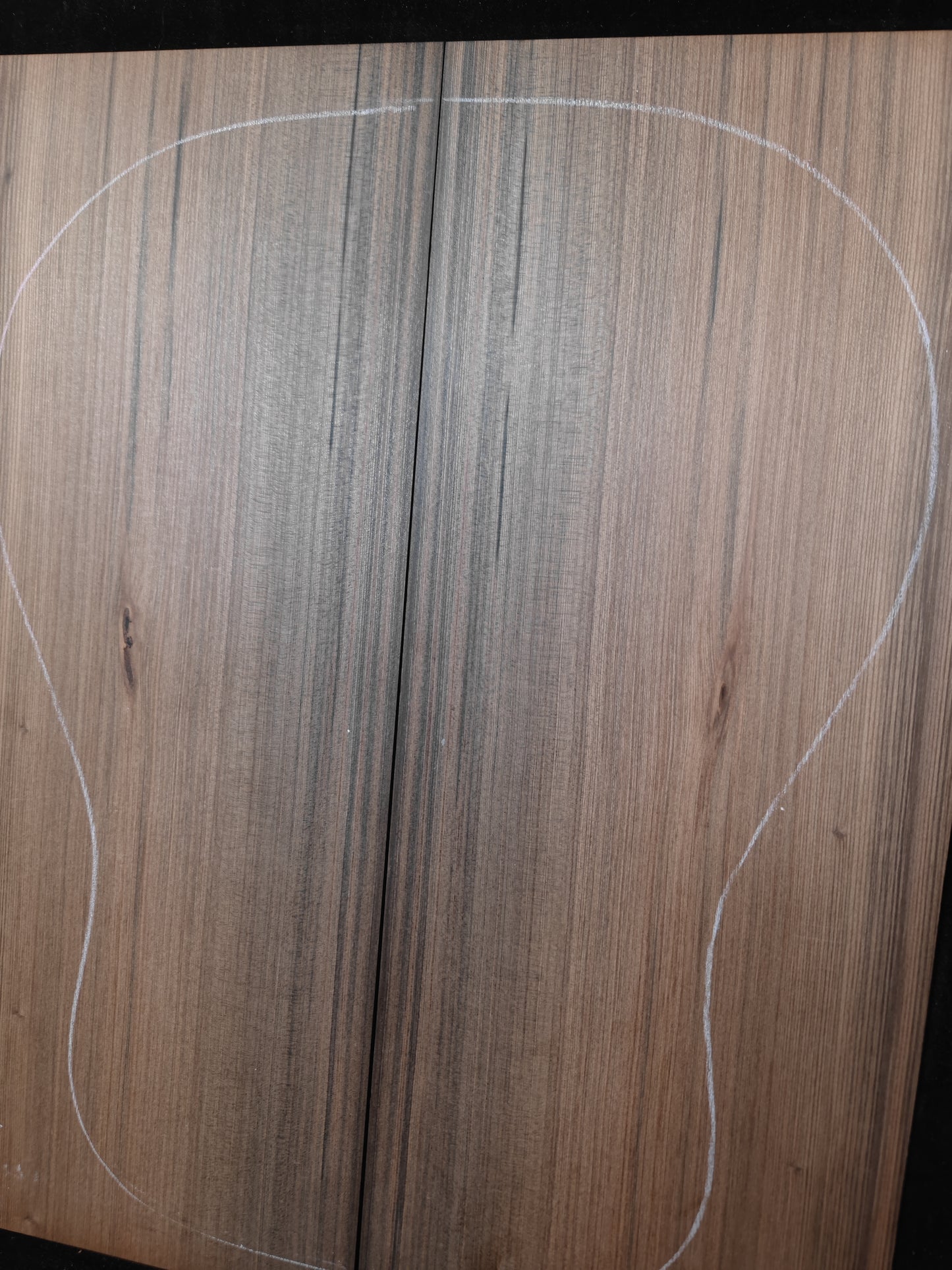 Darker sinker redwood guitar top set #1