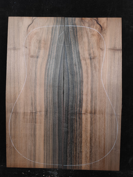 Darker sinker redwood guitar top set #2
