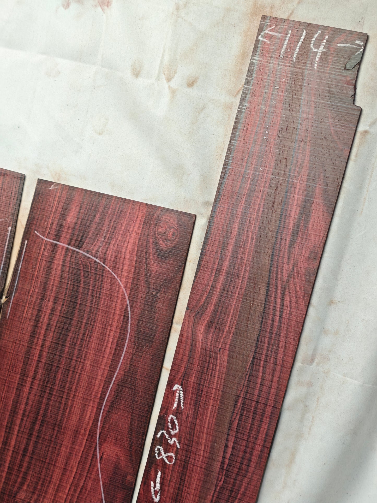 Bois de Rose madagascar rosewood back&sides guitar set A107