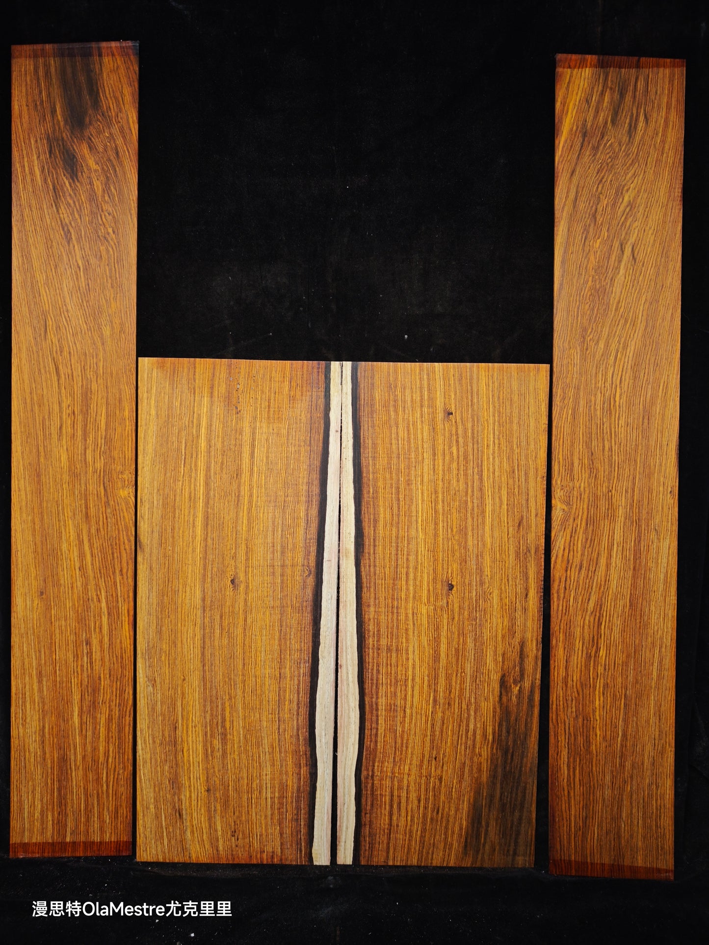 C4 cocobolo back&sides guitar set