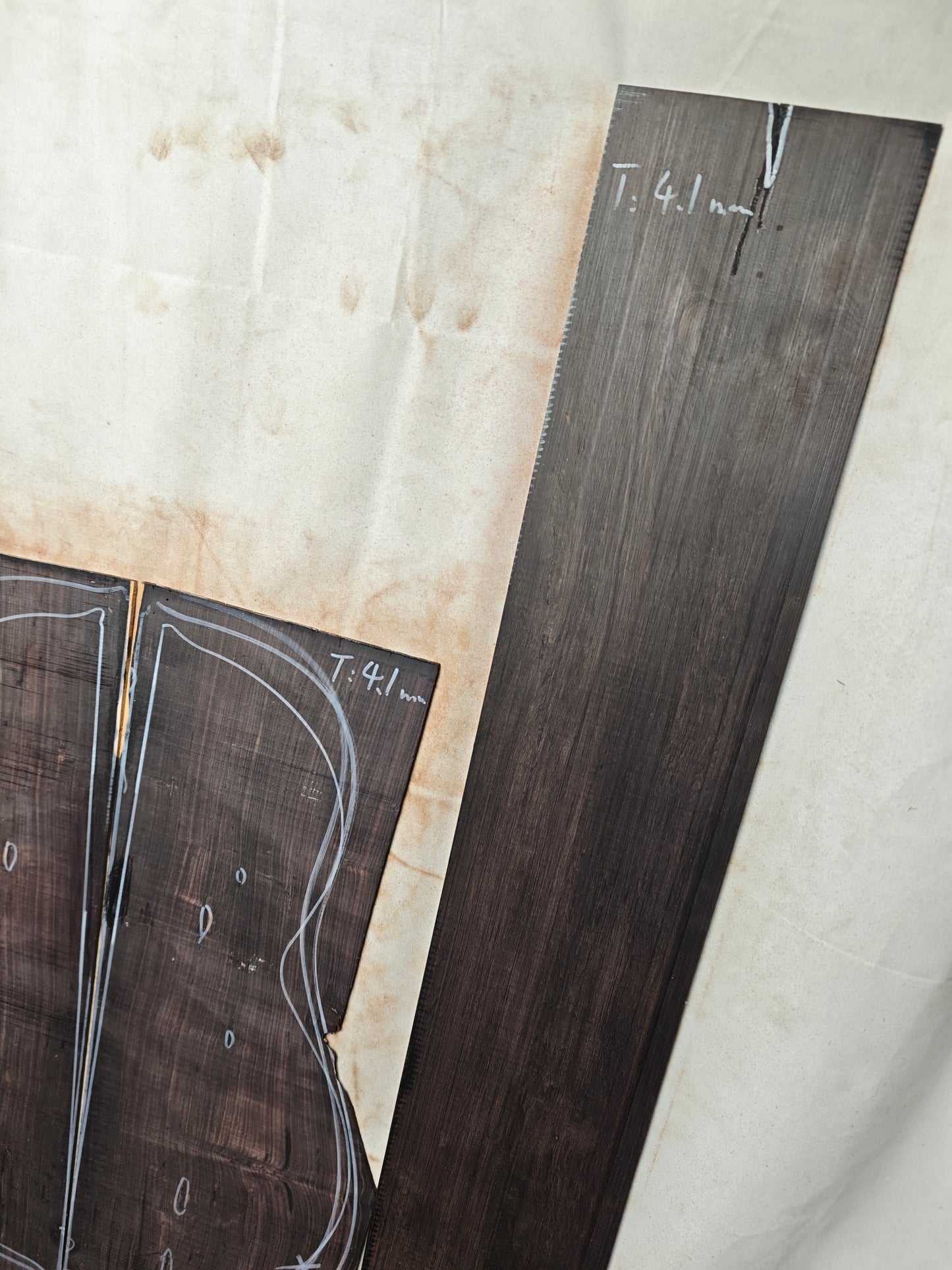 african blackwood back&sides guitar set