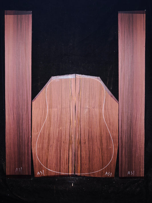 A31 Guatemalan Rosewood back&sides guitar set