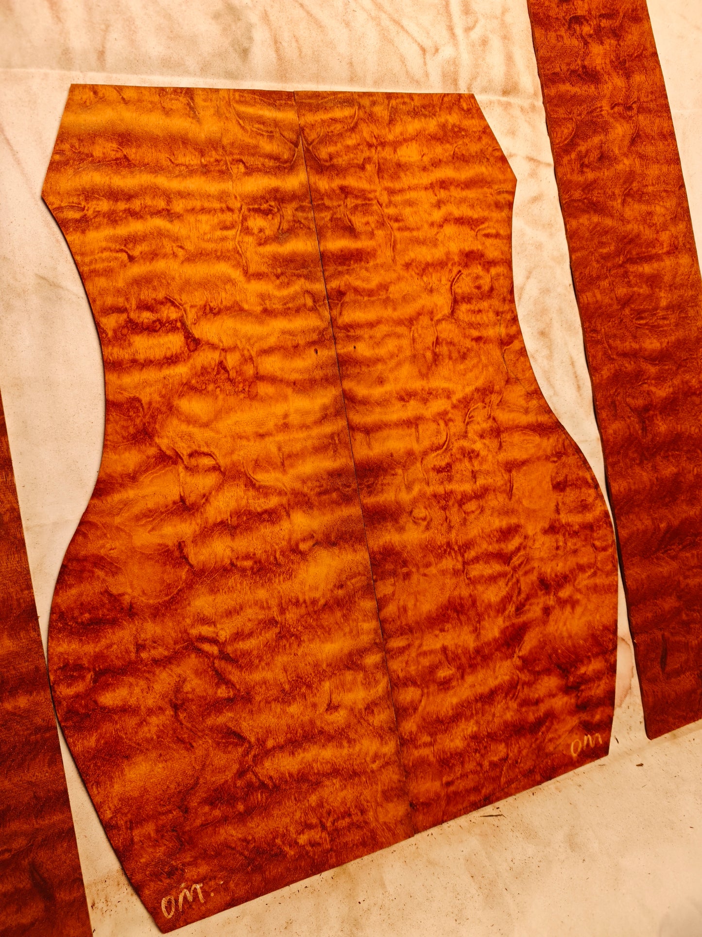 THE TREE honduran mahogany guitar backs&sides set