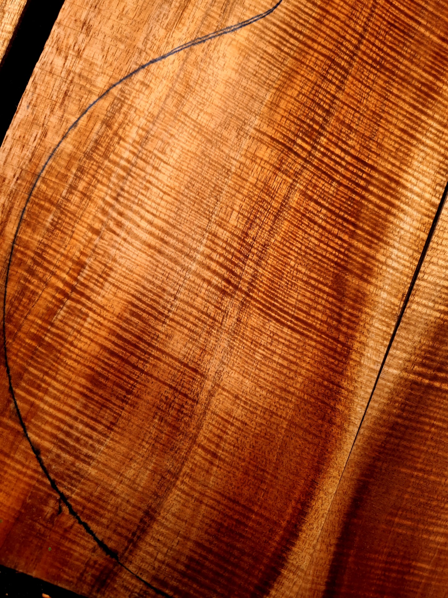 Jumbo Master Grade Hawaiian Koa guitar backs&sides set
