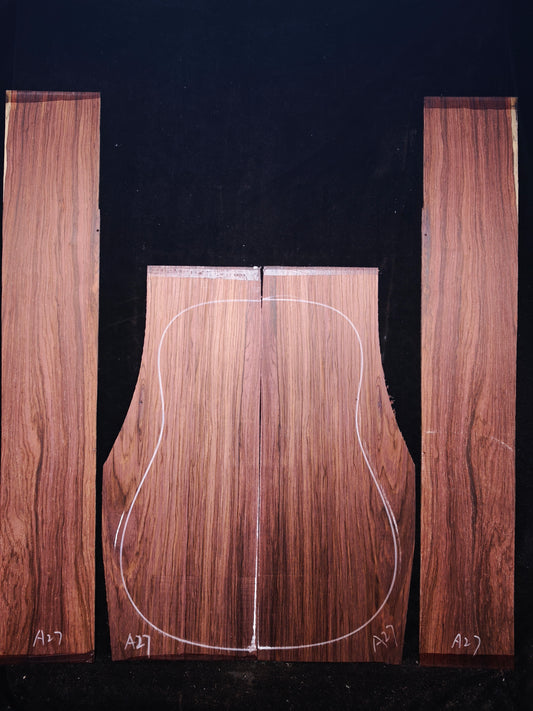 A27 Guatemalan Rosewood back&sides guitar set