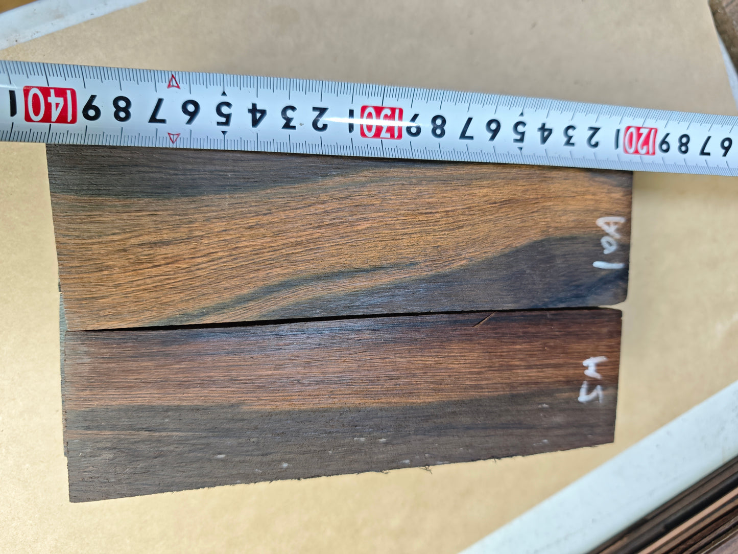 Brazilian Rosewood Guitar Bridge Blanks