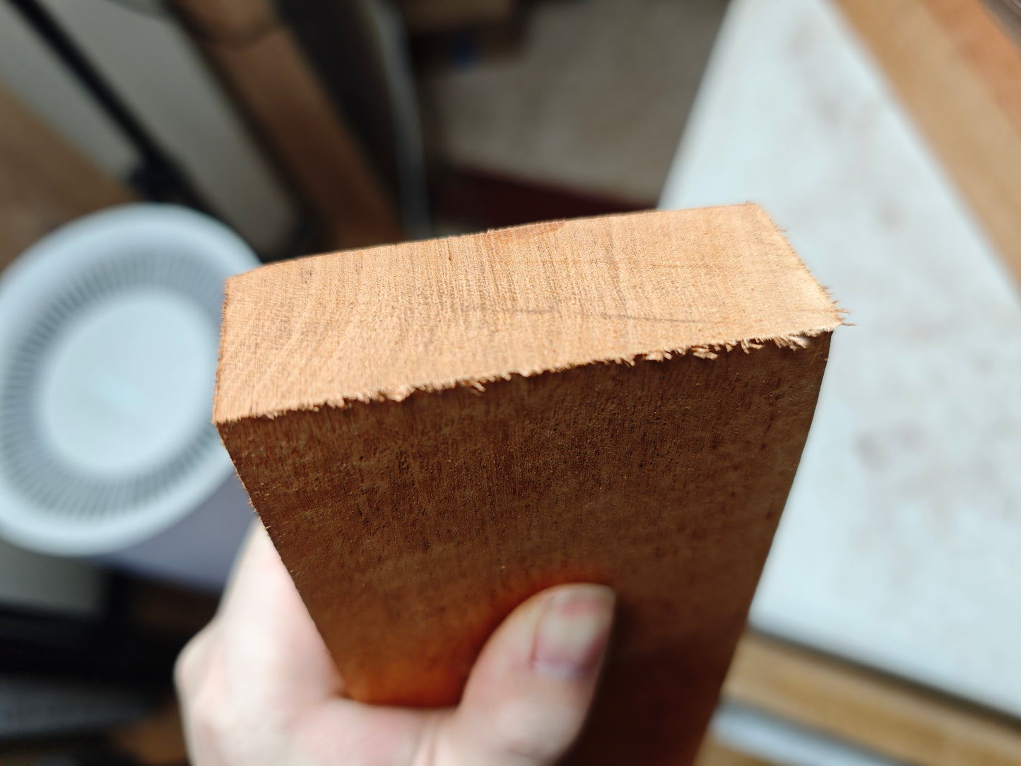 curly honduran mahogany guitar neck blank