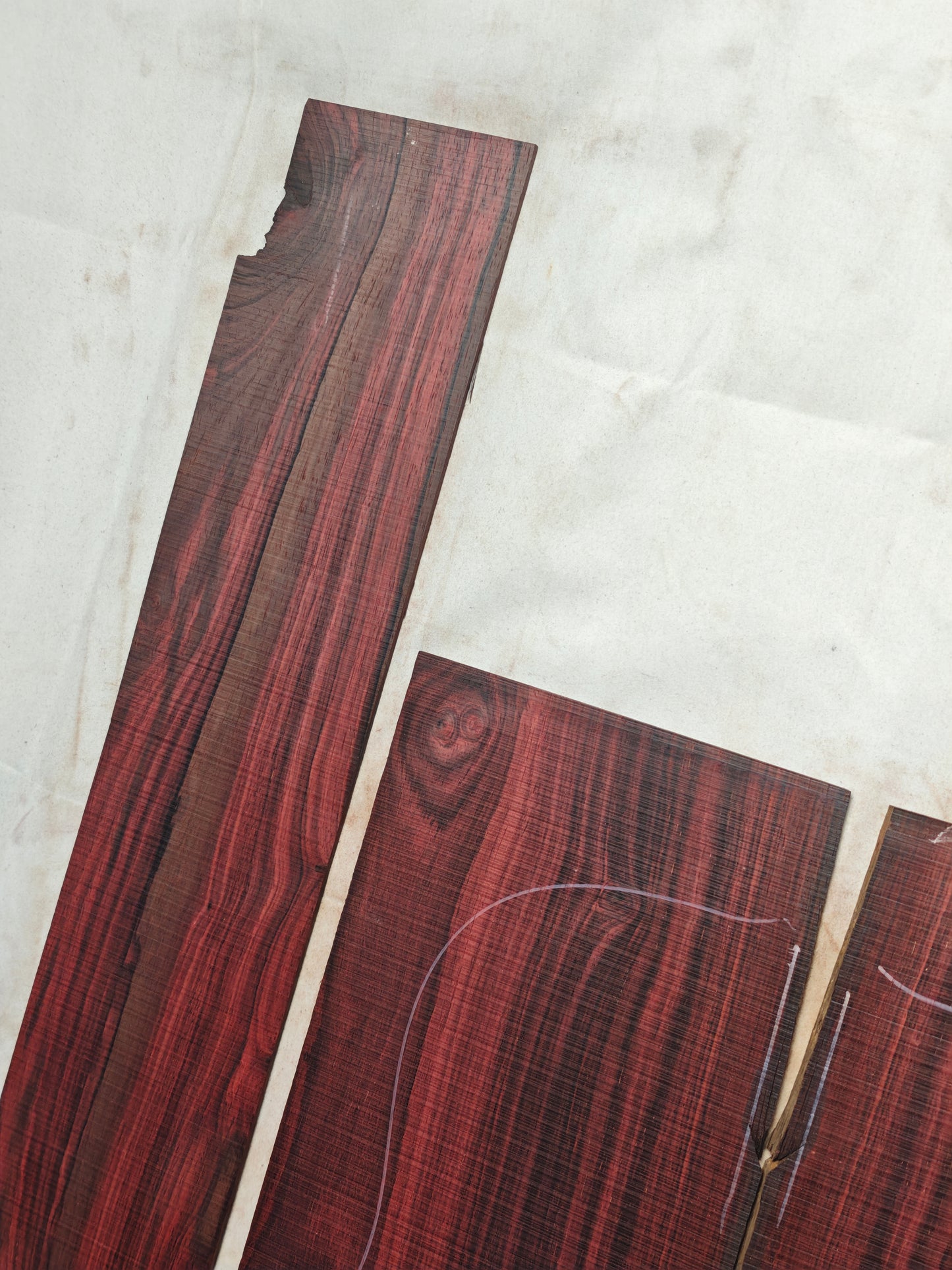 Bois de Rose madagascar rosewood back&sides guitar set A107