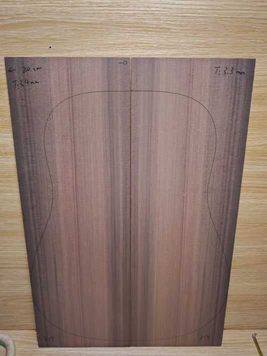 MA sinker redwood guitar top set #D14