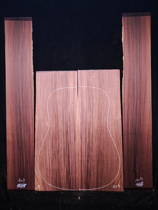 A09 Guatemalan Rosewood back&sides guitar set