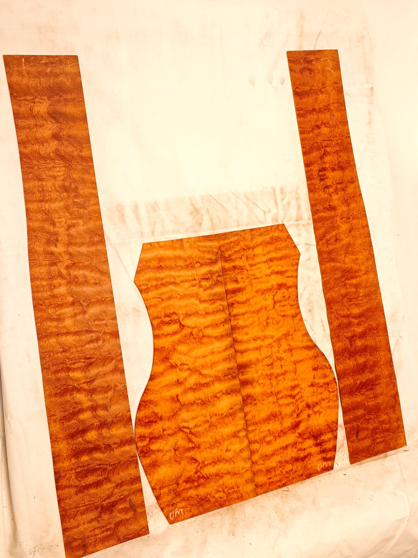 THE TREE honduran mahogany guitar backs&sides set