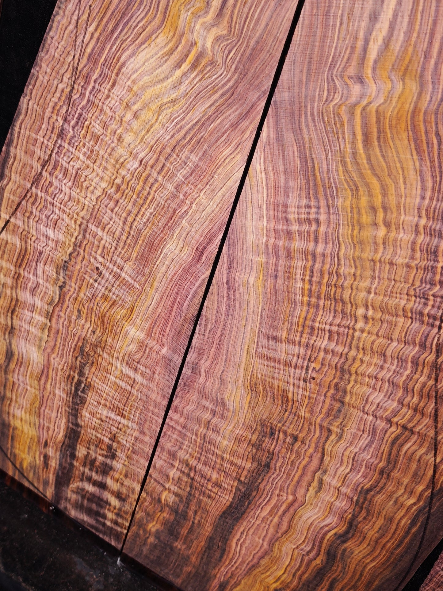 M05 curly Quartersawn cocobolo back&sides guitar set