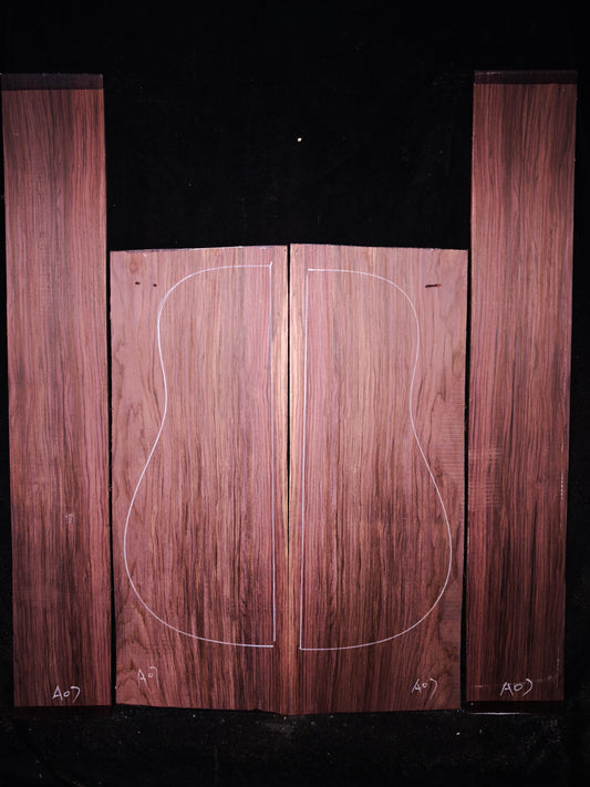 A07 Guatemalan Rosewood back&sides guitar set