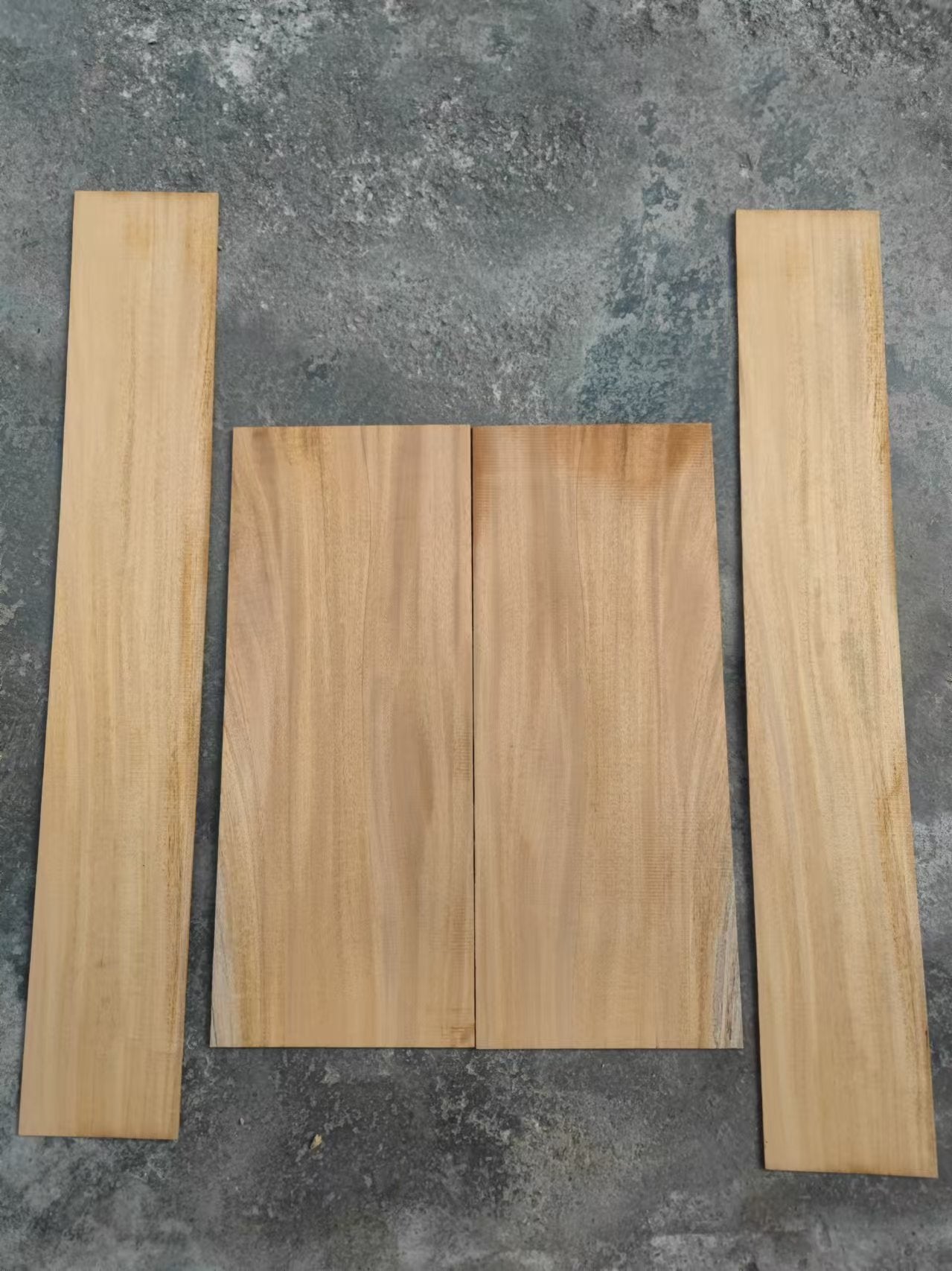5 honduran mahogany guitar back & sides sets