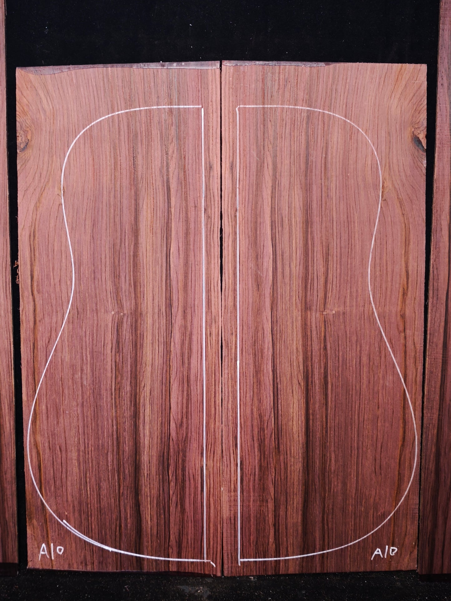 A10 Guatemalan Rosewood back&sides guitar set
