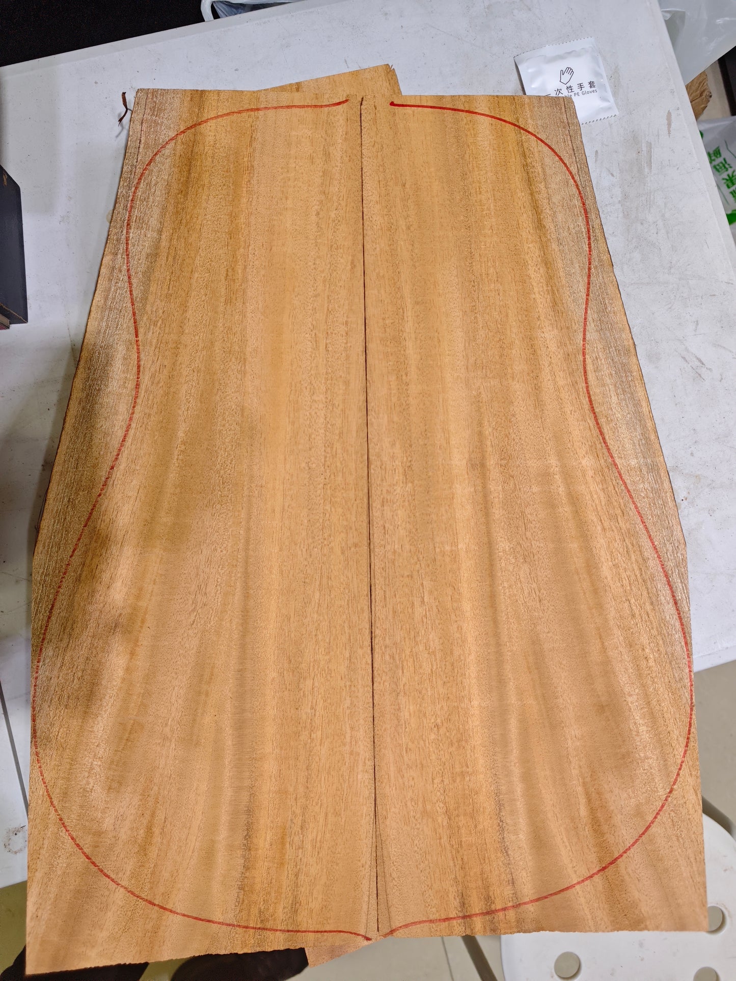 5 honduran mahogany guitar back & sides sets