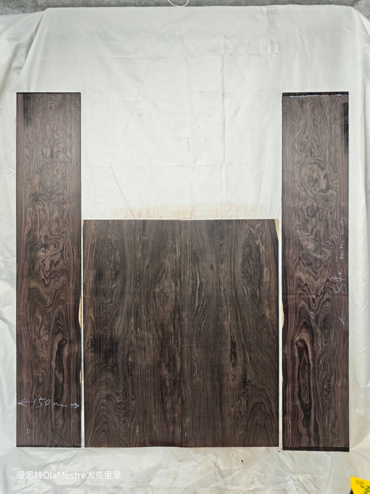 #13 african blackwood back&sides guitar set