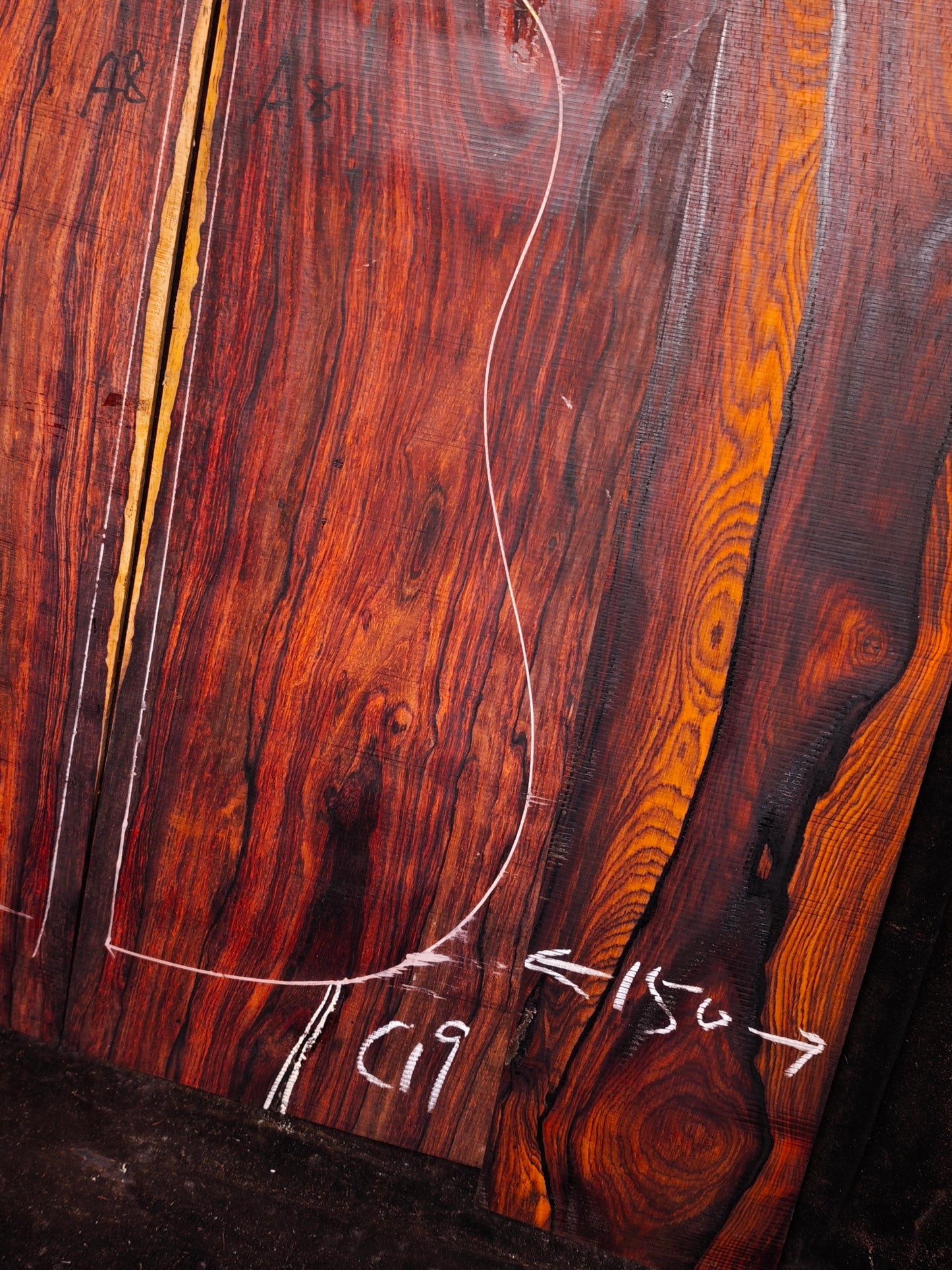 Mexico cocobolo back&sides guitar set