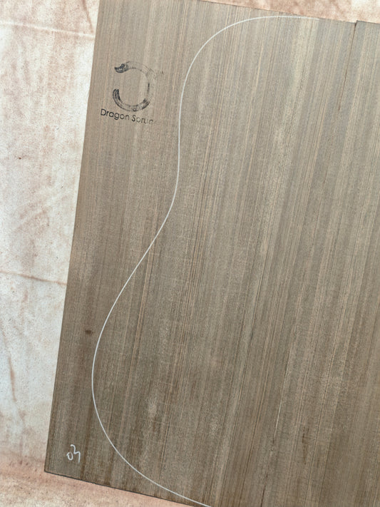 #03 'Dragon Spruce' Ancient Sinker Chinese Spruce guitar top 5250 Years old