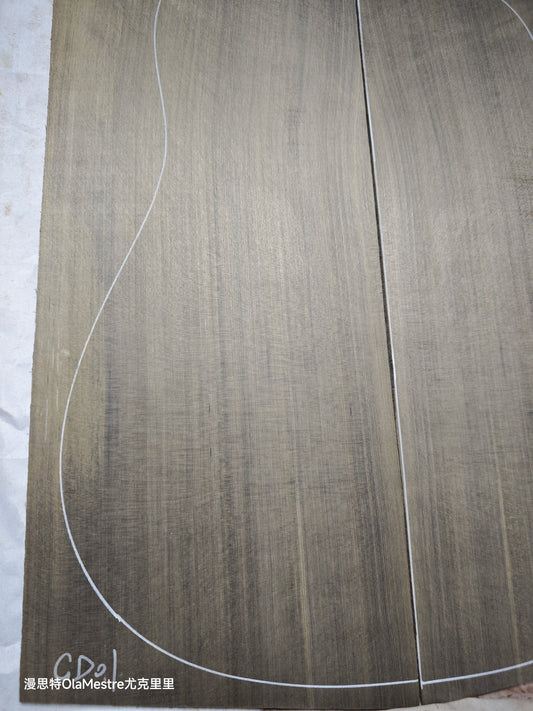 #GD 01 Green 'Dragon Spruce' Ancient Sinker Chinese Spruce guitar top