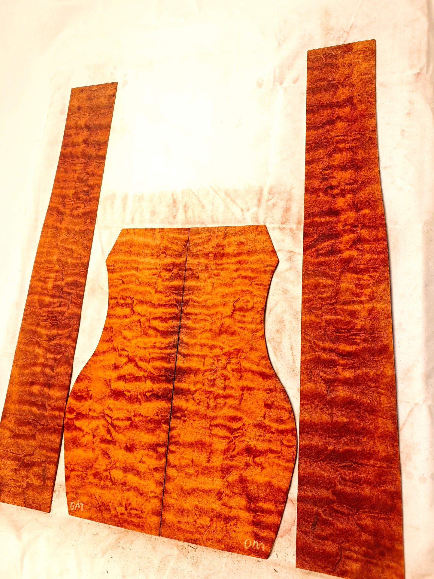 THE TREE honduran mahogany guitar backs&sides set