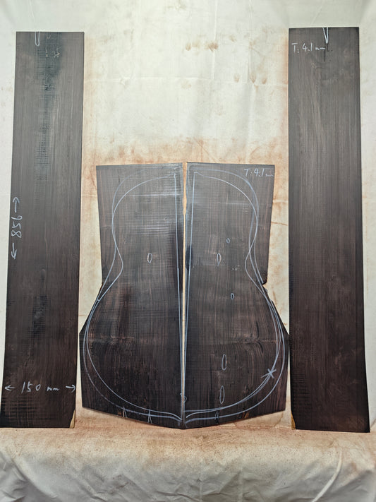 african blackwood back&sides guitar set