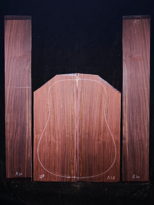 A20 Guatemalan Rosewood back&sides guitar set
