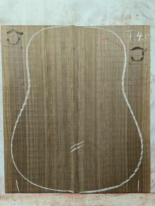 'Dragon Spruce' Ancient Sinker Chinese Spruce guitar top 5250 Years old