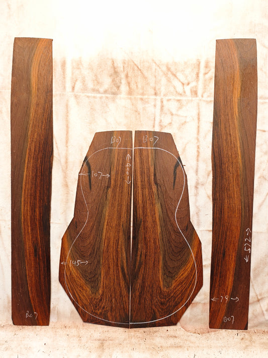 #07 Brazilian Rosewood Ukulele set with CITES