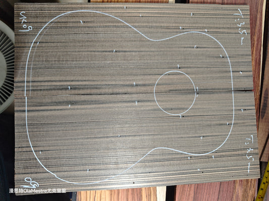 Ancient Dragon Spruce tenor ukulele top sets