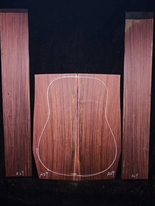 A29 Guatemalan Rosewood back&sides guitar set
