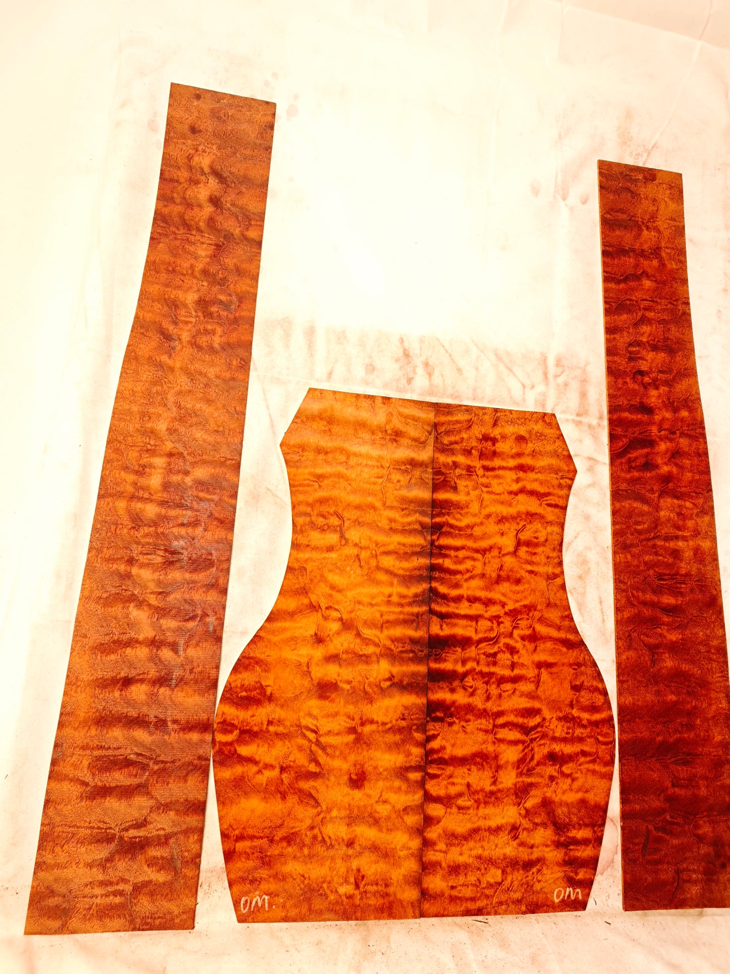 THE TREE honduran mahogany guitar backs&sides set