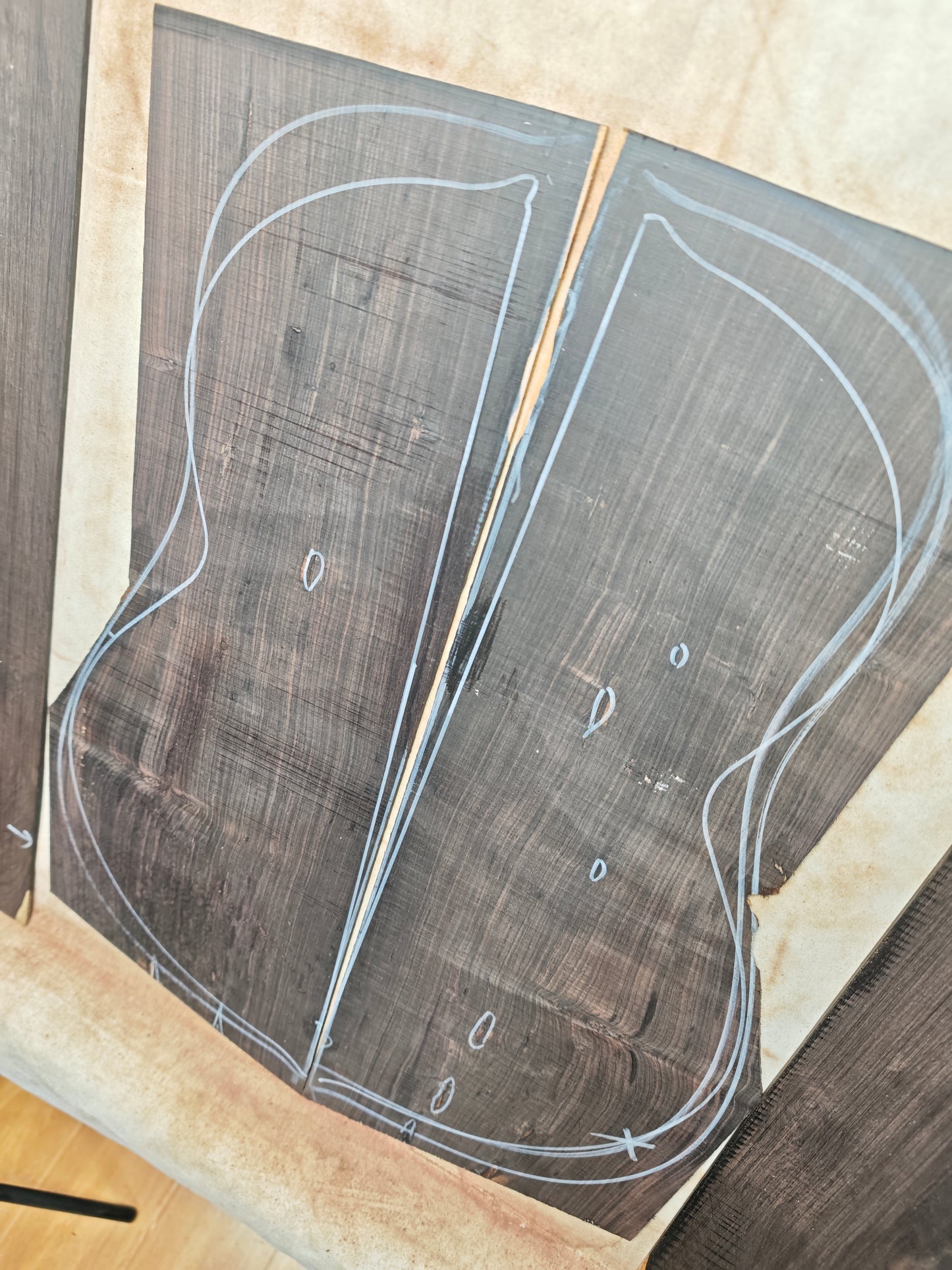 african blackwood back&sides guitar set