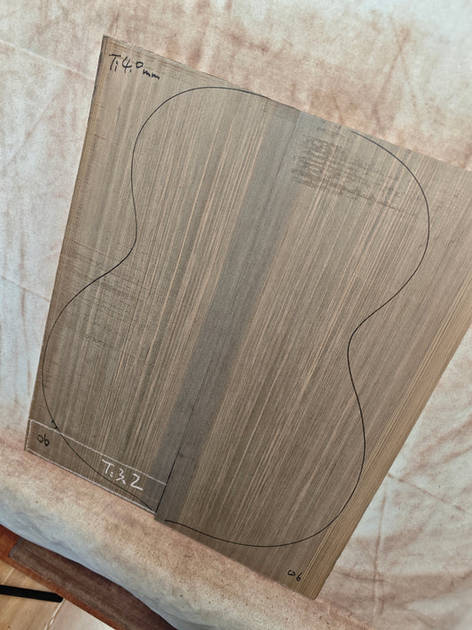 #06 'Dragon Spruce' Ancient Sinker Chinese Spruce guitar top 5250 Years old