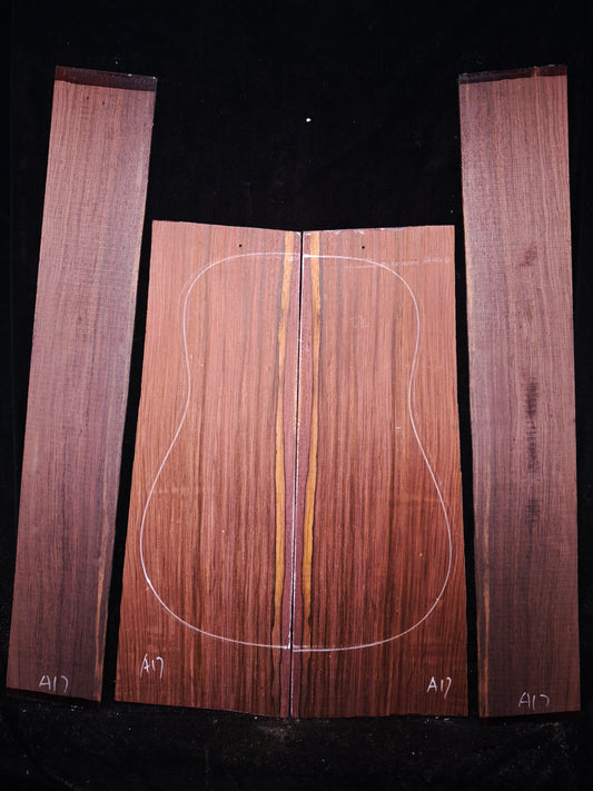 A17 Guatemalan Rosewood back&sides guitar set