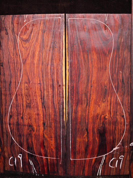 Mexico cocobolo back&sides guitar set