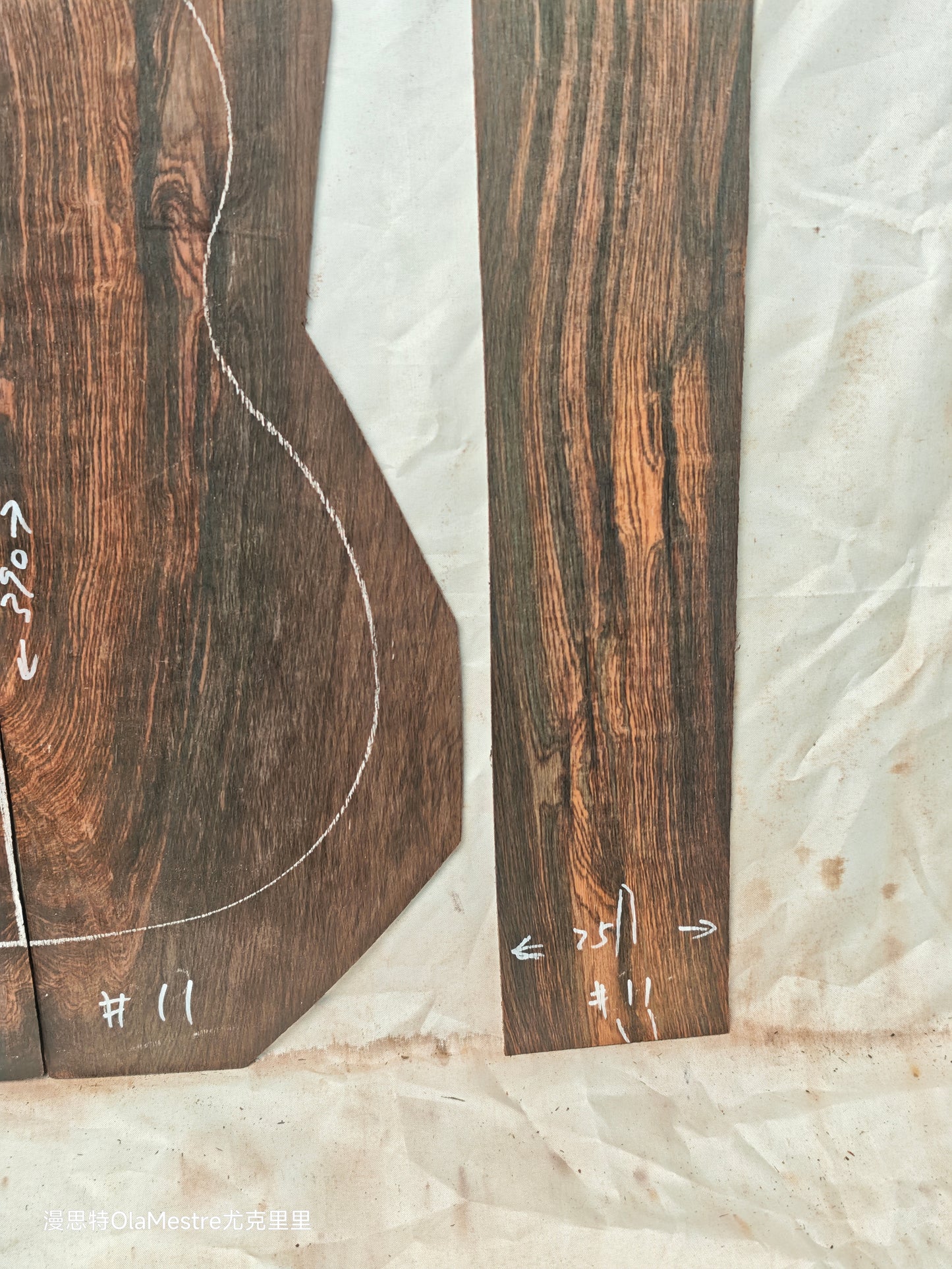 #11 Brazilian Rosewood Ukulele set with CITES-Certified