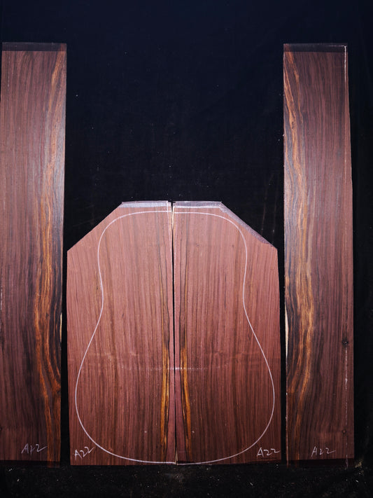 A22 Guatemalan Rosewood back&sides guitar set