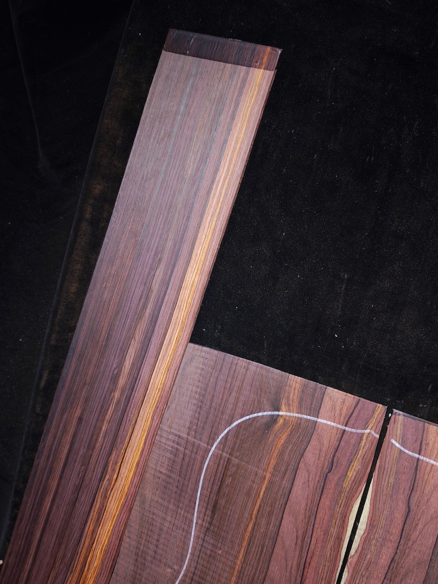 G5 Striped Guatemalan Rosewood back&sides guitar set