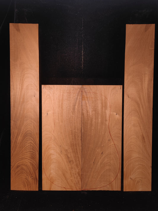 sinker honduran mahogany guitar backs&sides