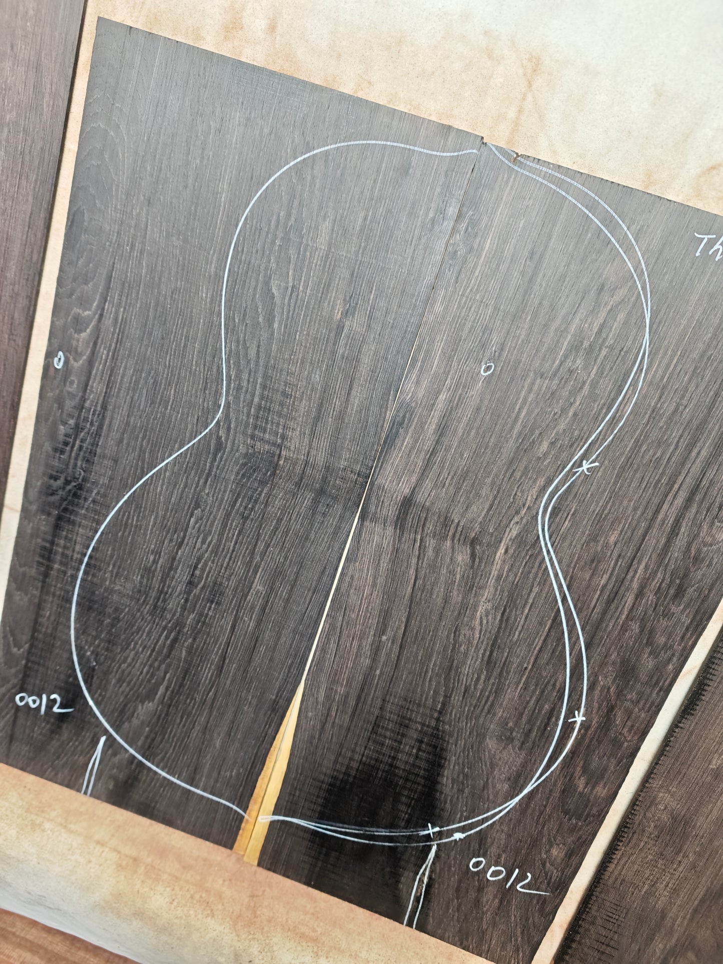 Quartersawn african blackwood back&sides classical guitar set