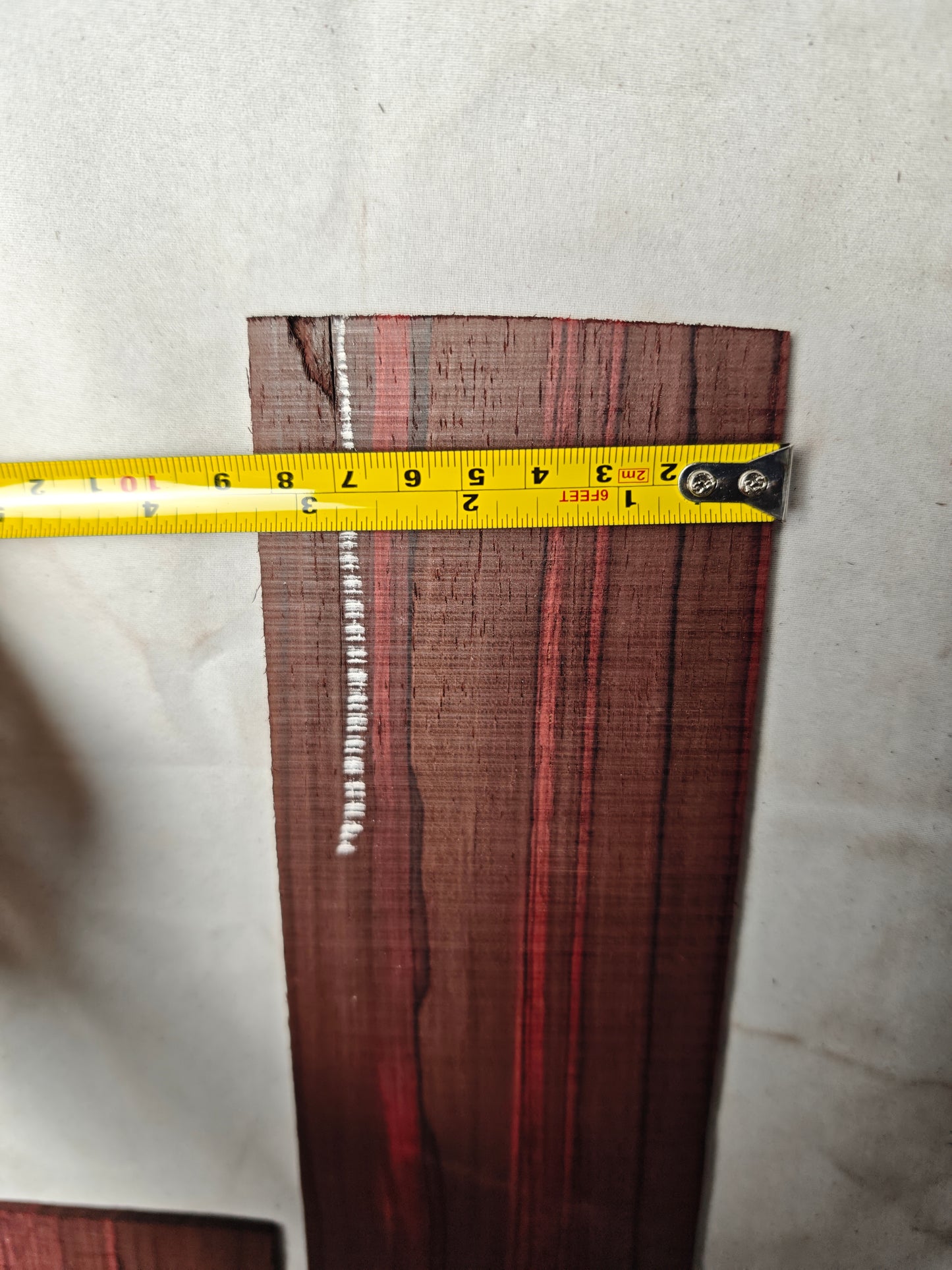 Quartersawn bois de Rose tenor ukulele back&sides set