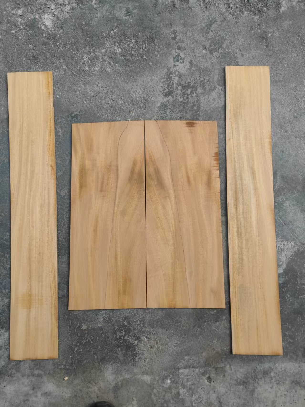 5 honduran mahogany guitar back & sides sets