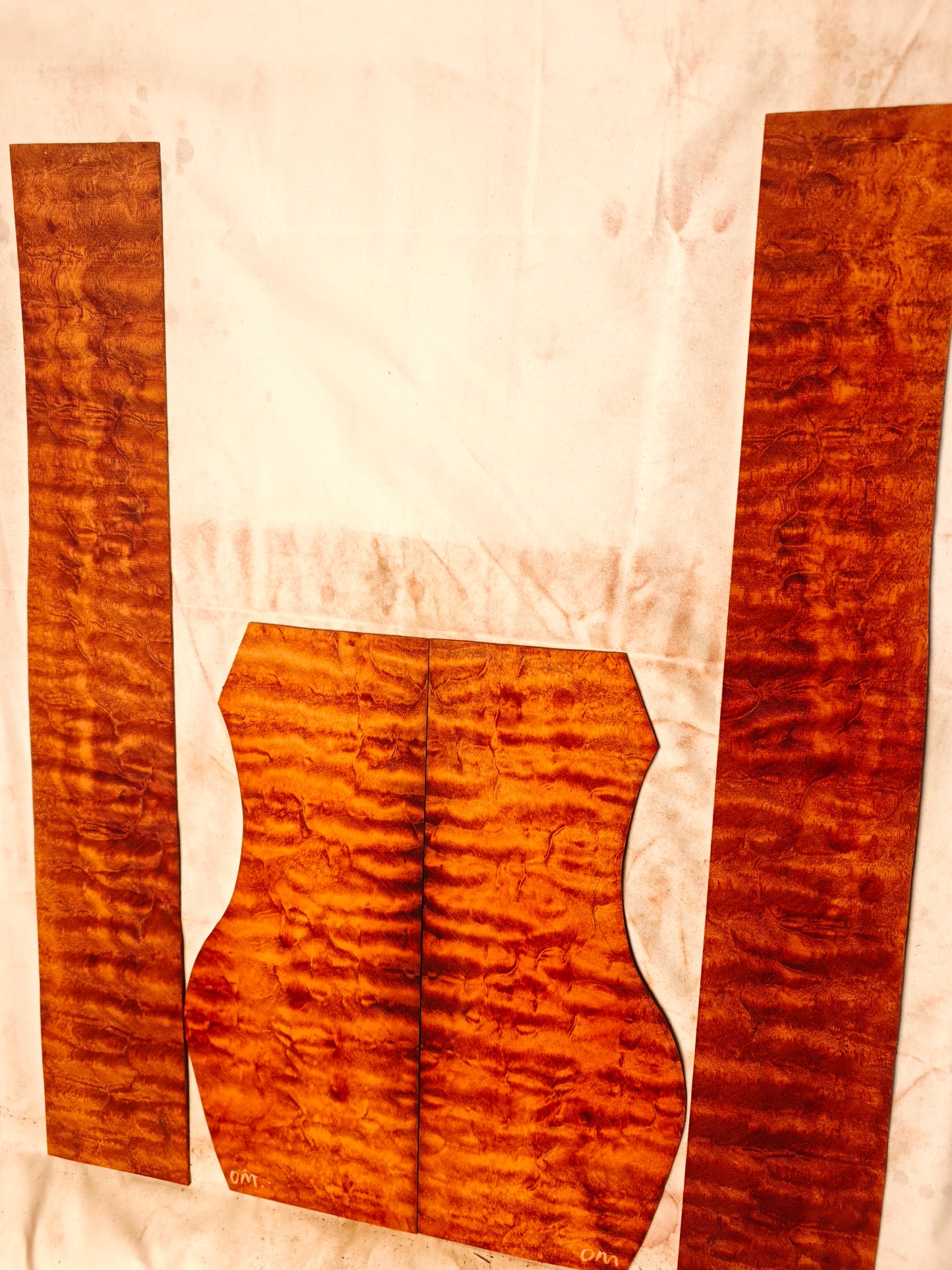 THE TREE honduran mahogany guitar backs&sides set