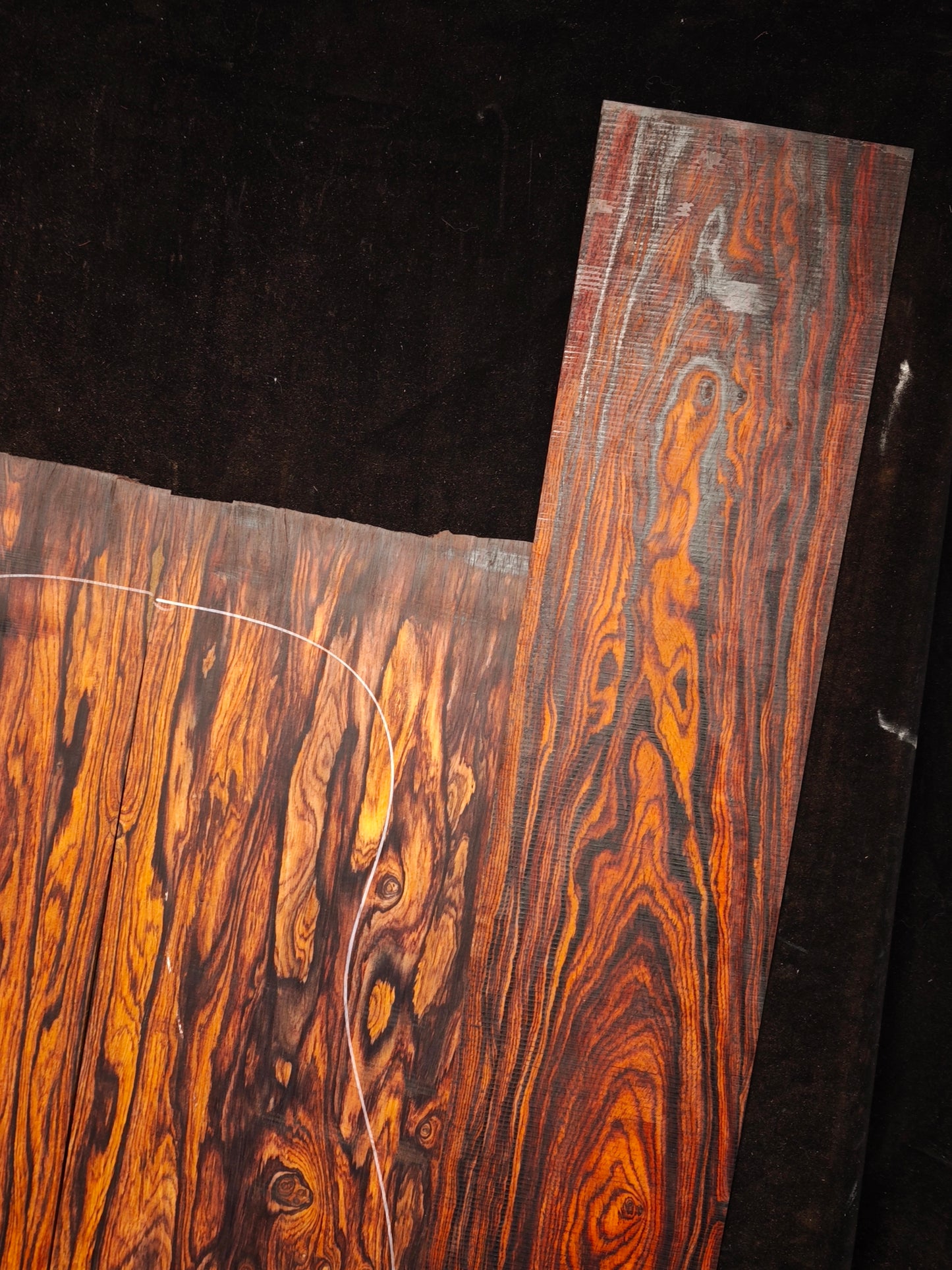 Mexico cocobolo back&sides guitar set C18