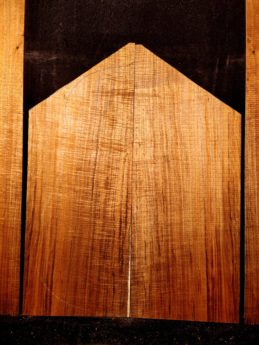 5A tasmanian blackwood guitar backs&sides set