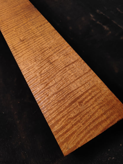 Master Grade Curly  honduran mahogany one piece neck #2