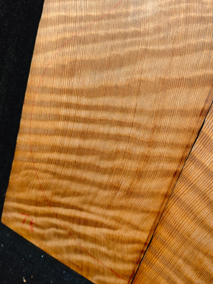 curly redwood guitar top set #T5